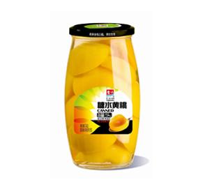 760g canned yellow peach in syrup